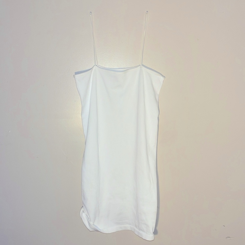 white dress